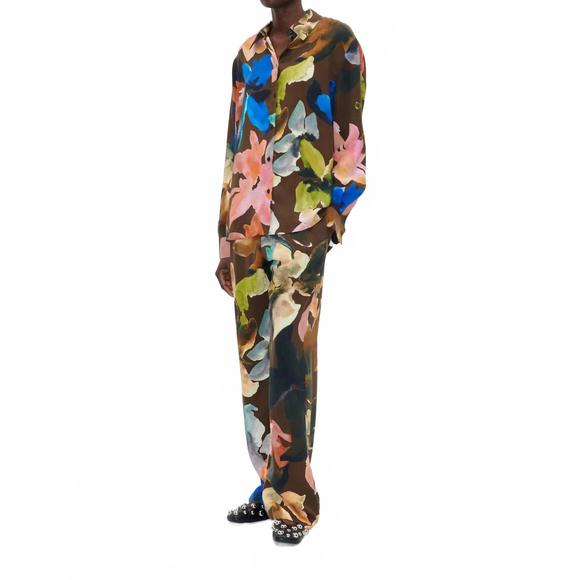 NEW STINE GOYA elasticated long pant in floral